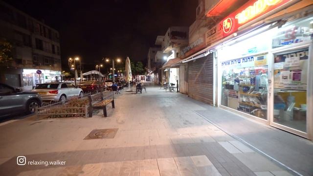 ISRAEL at Night. Ramat HaSharon and Herzliya смотреть онлайн