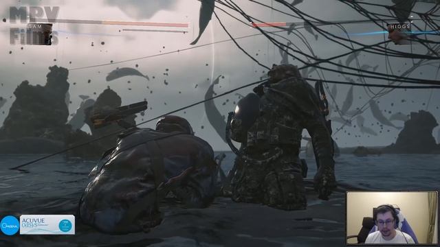 Cake играет в Death Stranding "и снова куча кат-сцен" #4.1 (самые интересные моменты) смотреть онлайн