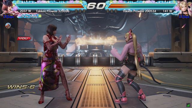 4108 - Tekken 7 - Coouge (Anna Williams) vs LuckyMe-I (Lucky Chloe) смотреть онлайн