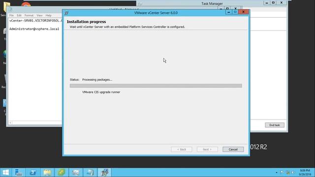 VMWare vCenter Server 6.0 Installation & Configuration Step by Step смотреть онлайн
