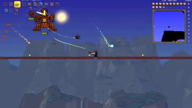 Terraria Боссы №7 Голем ^ ^ смотреть онлайн