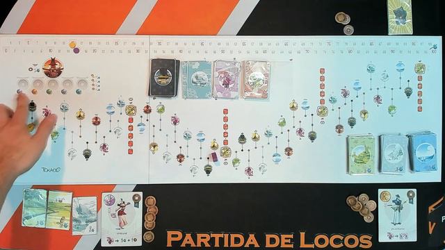 Tokaido caminemos de Kyoto a Edo | Tutorial | Antoine Bauza | Funforge | Partida de Locos | смотреть онлайн