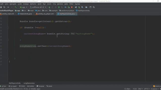Advanced Audio Music Player (Part -2) || Play Music & Update Seekbar || *Android Studio Bangla* смотреть онлайн