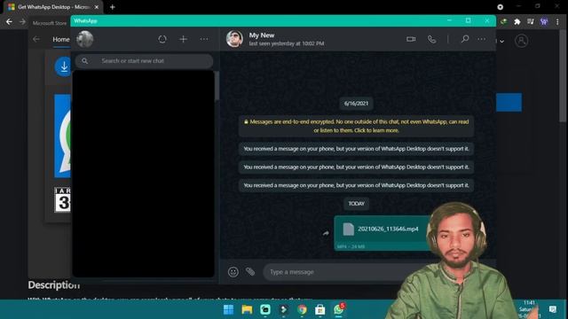 How to use Virtual Camera on Whatsapp Messenger | SplitCam | Windows or Game Direct to Whatsapp Cal смотреть онлайн