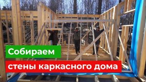 Как сделать стены каркасного дома? Сборка и важные нюансы