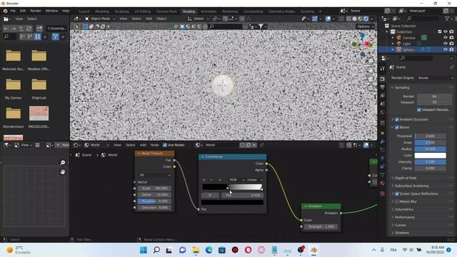blender 3.2 tutorial creating moon sky смотреть онлайн