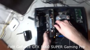 Снятие и установка видеокарты (GTX 1660 Super)