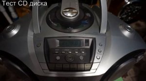 Бумбокс магнитола LG CD - M371A после ремонта.  Большой видеобзор