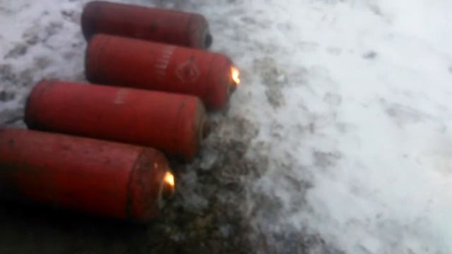 Как разрезать газовый баллон без воды (часть 4) - смотреть все видео до конца! смотреть онлайн