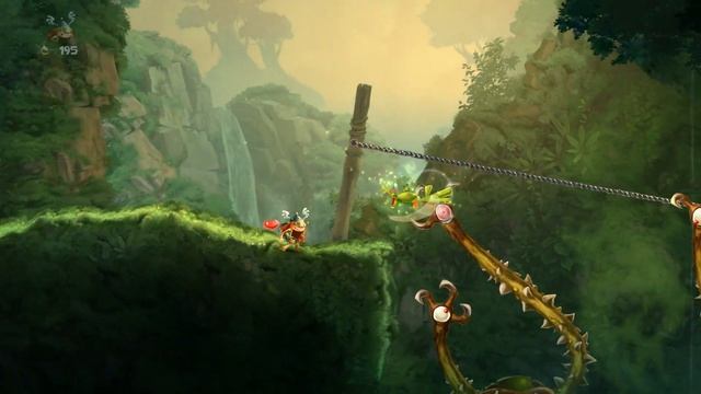 Rayman Legends Прохождение - Веревочный курс ✔ смотреть онлайн