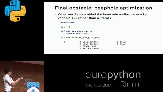 Frankie Dintino - 2 + 2 = 5: Monkey-patching CPython with ctypes to conform to Party doctrine смотреть онлайн