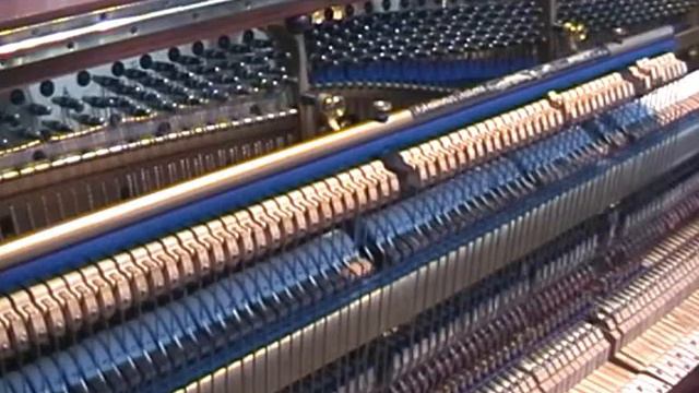 Bluthner 1890's upright piano plays Claude Debussy Passepied смотреть онлайн