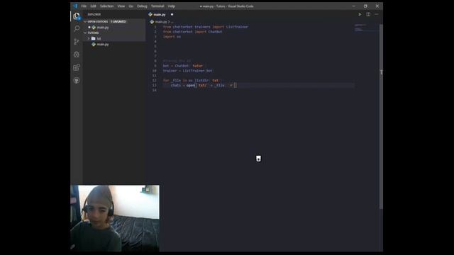 Day 1 -- Installing Chatterbot, Chatterbot-corpus and setting up basic chatbot frame. смотреть онлайн