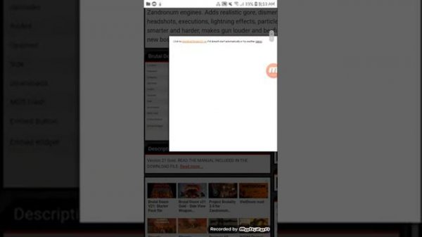 How to download brutal doom v21 on ANDROID!!