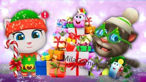 МОЙ ГОВОРЯЩИЙ ТОМ 2 #57 друзья Анджела Ухаживаем за питомцем #Том_2 #Том