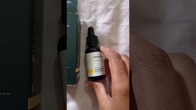 #6months use# minimalist tranexamic acid 3% serum review#honest review# смотреть онлайн