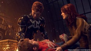 Симбиот сливается с Питером: Marvel's Spider-Man 2 (2023) PS5