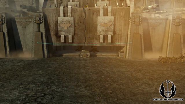 WARHAMMER 40K Cinematic. BlackStone Fortress HUGE ORKS ATTACK part1 ULTIMATE WH40K MOD. смотреть онлайн