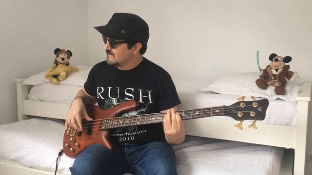 Rush "Animate" bass cover смотреть онлайн