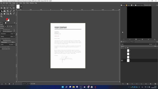 HOW TO ADD A SIGNATURE WITH GIMP смотреть онлайн