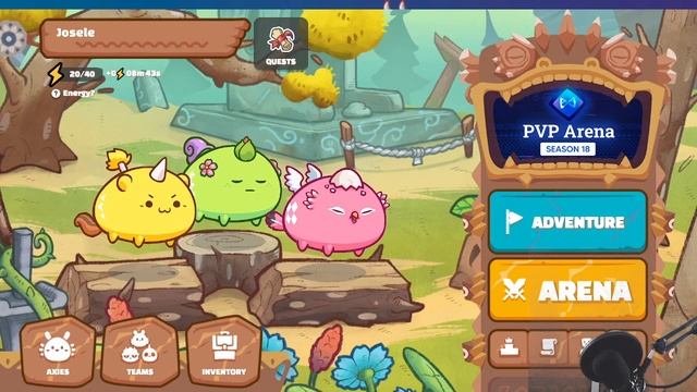 Axie infinity Pro Player Planta Bestia Pajaro en Arena + Turotial #2 смотреть онлайн