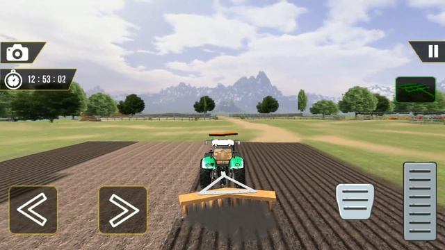 Real Tractor Farming Game 2020 #1 - New Farmimg Simulator - Android Gameplay смотреть онлайн