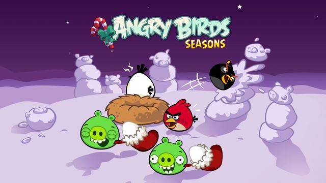 Peace Song 2012 - Fly me Home Tonight - Angry Birds Seasons OST смотреть онлайн