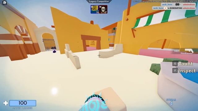 I 1v1ed a SLENDER...(Roblox Arsenal) смотреть онлайн