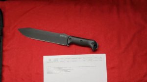 Нож Becker Combat Bowie BK9 от KA-BAR: знакомство, комплектация и установка накладок из микарты
