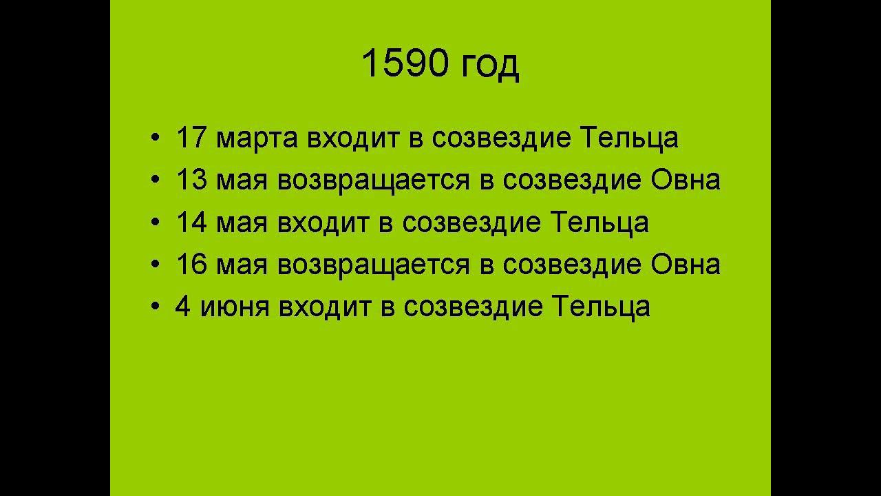 Петли Венеры Телец - Овен
