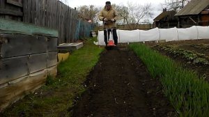 Электрокультиватор в деле