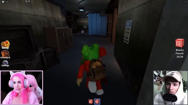 Holy Baam (НУБ), Женяша (ПРО) и Red Cat (ЧИТЕР) в игре Радужные друзья | Rainbow Friends roblox смотреть онлайн