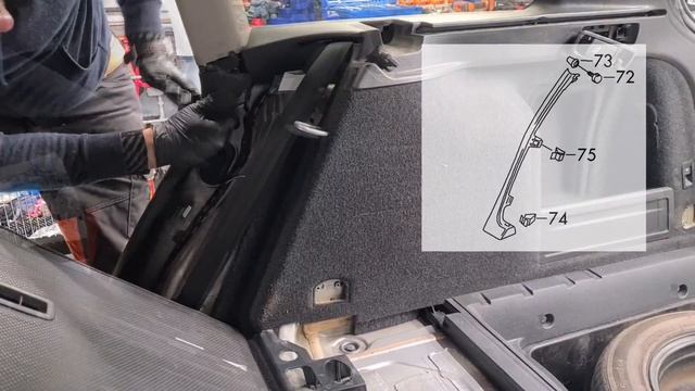 Trunk Trim Removal: VW Passat B7 Variant смотреть онлайн