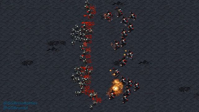 50 Marines vs 25 Goliaths - Same Mineral Cost - StarCraft Retro Battles смотреть онлайн