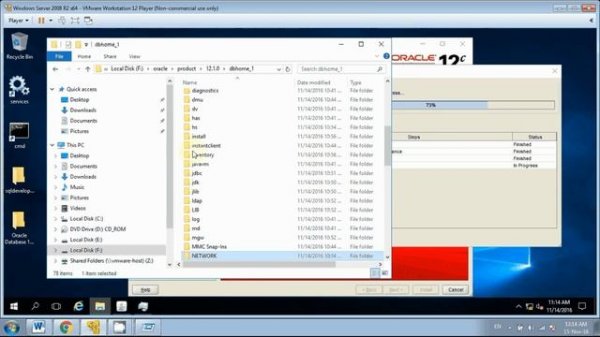 Установка Oracle Database Server 12c и подключение SQL Developer