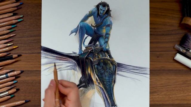 Drawing Avatar The Way of Water [Drawing Hands] смотреть онлайн
