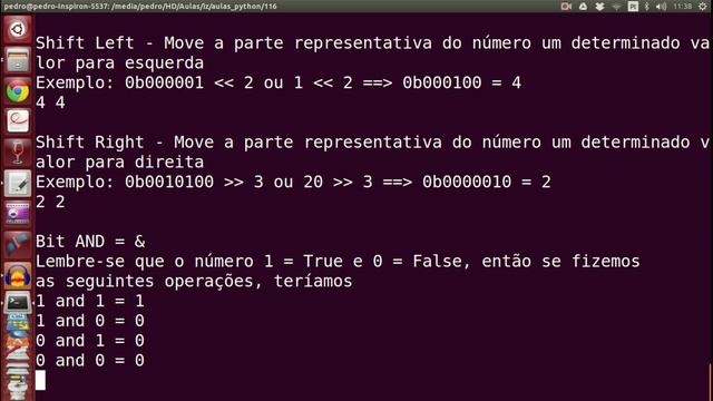 Aulas Python - 116 - Sistemas Numéricos e Operações Bitwise смотреть онлайн