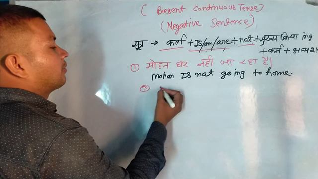 Present Continuous Tense/ Negative Sentence//Demo Class//English medium/Current English grammar смотреть онлайн