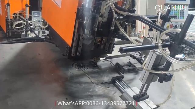 CNC 2D WIre Bending with Butt Welding Machine For Triangle Shape and Square Shape смотреть онлайн