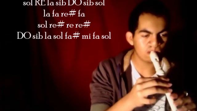 lilium-Elfen lied /En flauta dulce notas\ смотреть онлайн