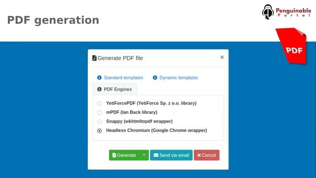 YetiForce: PDFs with Google Chrome || Penguinable Quickly смотреть онлайн