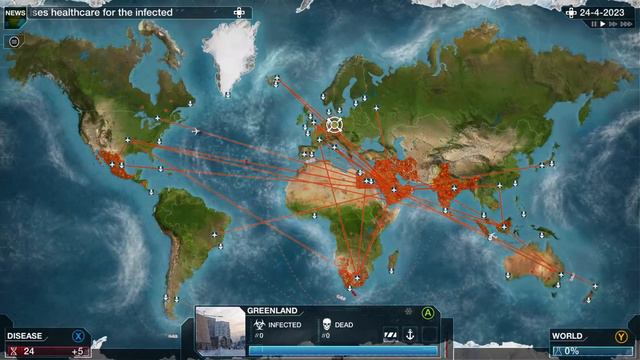 PLAGUE INC: EVOLVED - MEGA BRUTAL NEURAX WORM WALKTHROUGH смотреть онлайн