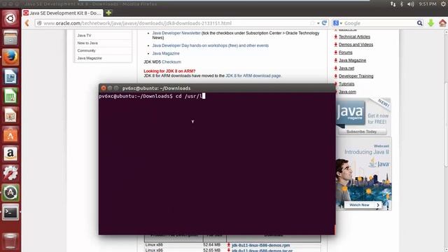 Installing Oracle Java JDK 8 on Linux Ubuntu 12 04,13 04,14 04 смотреть онлайн