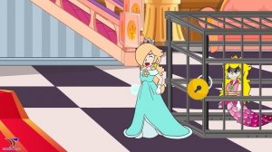 The Mermaid Prince Mario Rescues Mermaid Peach - Mario & Peach Love Story - Super Mario Animation