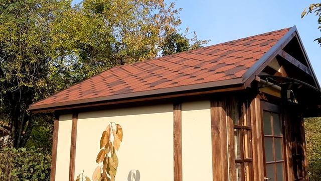 Маленький дачный домик своими руками. 4-часть (отделка фасада). смотреть онлайн