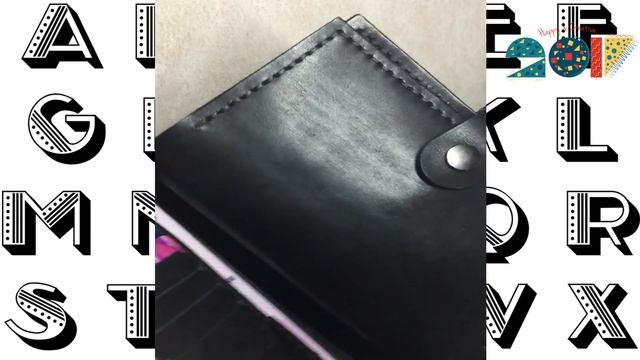 Портмоне из кожи Своими руками. handmade смотреть онлайн