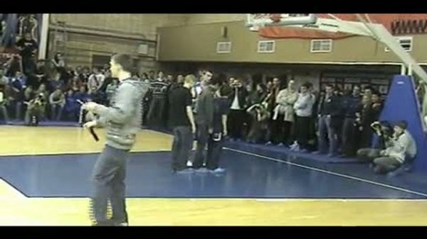 Матч Звезд МБЛ. Конкурс бросков сверху