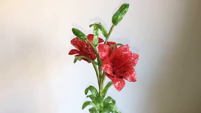 Лилия из бисера рубка смотреть онлайн