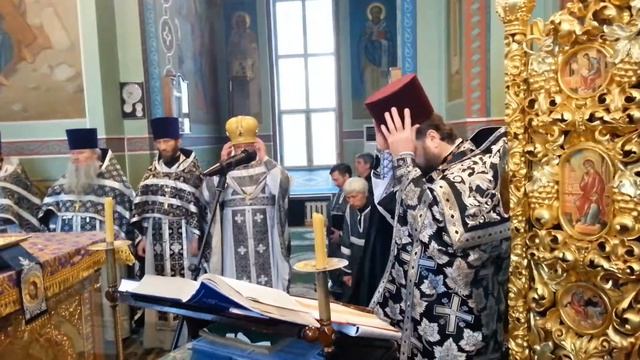 Среда первой седмицы. Литургия Преждеосвященных Даров.1. смотреть онлайн