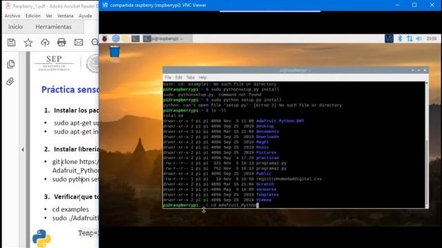 Raspberry Pi 3 - 8 Practica Sensor Humedad y Temperatura DHT11 смотреть онлайн